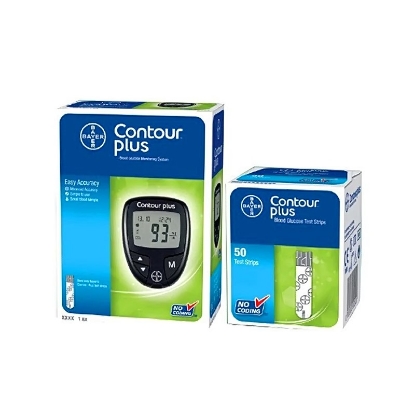 BAYER Contour Plus MTR(MG)+Strips(50