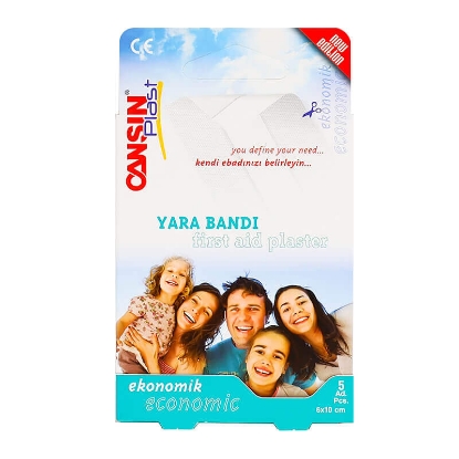 كانسين بلاست لاصق جروح اقتصادي 6*10 سم 5 قطع