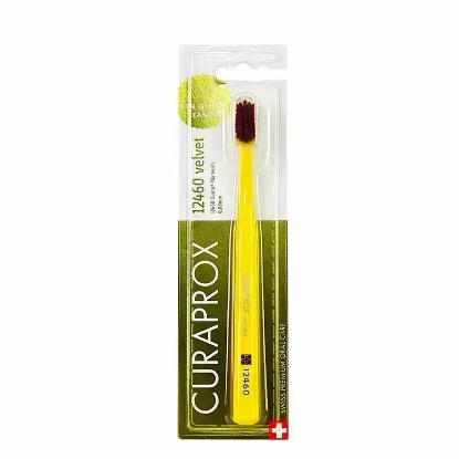 كيورابروكس فرشاة أسنان ذهبية فائقة النعومة 1 قطعة