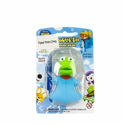 فليبر حامل فرشاة الأسنان على شكل بورورو كرونج