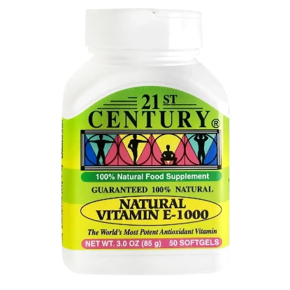 تونتي ون سينشري فيتامين اي 1000 50 كبسولة جيلاتنية