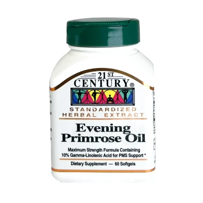 تونتي ون سينشري كبسولات زيت زهرة الربيع المسائية العدد 60