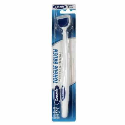 جينيسيس فرشاة تنظيف اللسان 1 قطعة