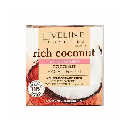 ايفيلين جوز الهند كريم تغذية الوجه 50 مل