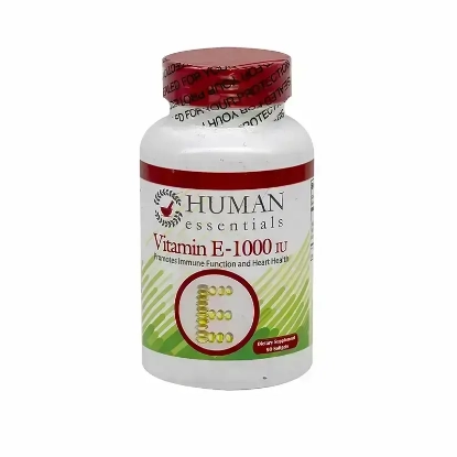 Human Essentials Vitamin E 1000 IU 90 Softgels 