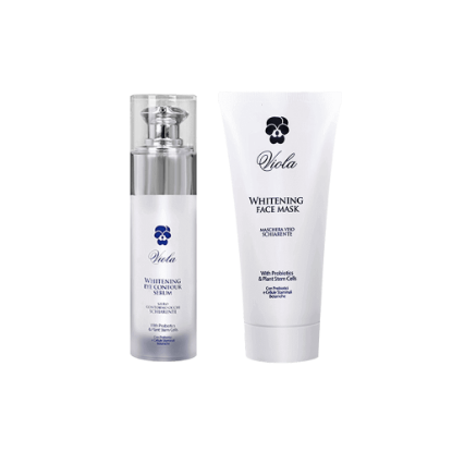 مجموعة عرض فيولا للتفتيح حول العين