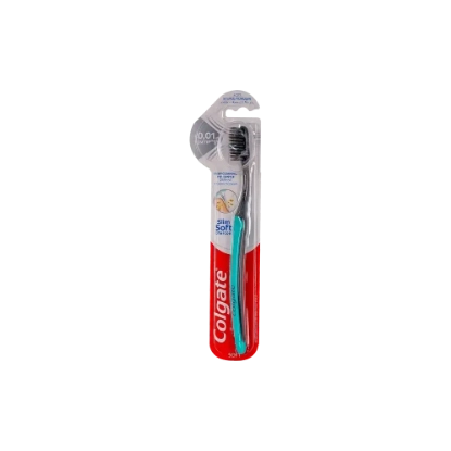 كولجيت سليم سوفت فرشاة أسنان بالفحم ناعمة 1 قطعة
