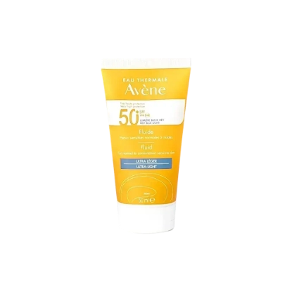 افين سائل واقي للشمس بعامل حماية 50+ للبشرة الحساسة العادية والمختلطة 50 مل 