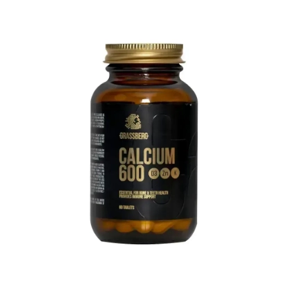 جراسبيرج كالسيوم 600 مجم مع فيتامين د وزنك 60 قرص 