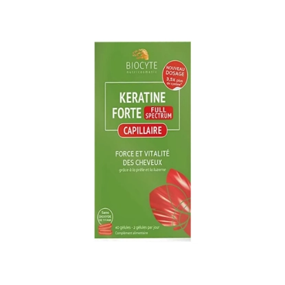 بايوسيت كيراتين فورت 40 كبسولة 