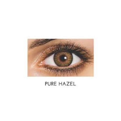 فريش لوك عدسات لاصقة شهرية - بيور هيزل 2 قطعة 