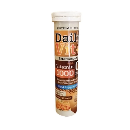 ديلي فيت فوار فيتامين سي 1000 مجم بالبروبوليس 20 قرص 