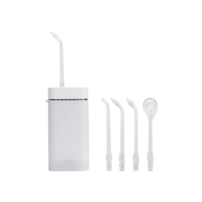 ويو جهاز صغير لتنظيف الأسنان بالماء - أبيض 